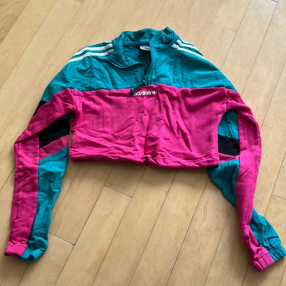 Adidas Pullover Sweatshirt Jacket